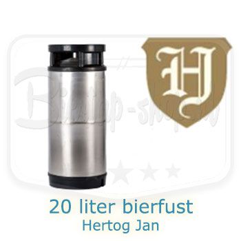 marionet Soms Zogenaamd Bierfust Hertog Jan 20 liter | Biertap-shop.nl