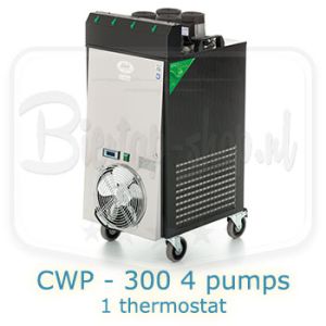 Lindr CWP 300 technological cooler with 4 pumps 1 digital thermostat