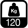 120 kg